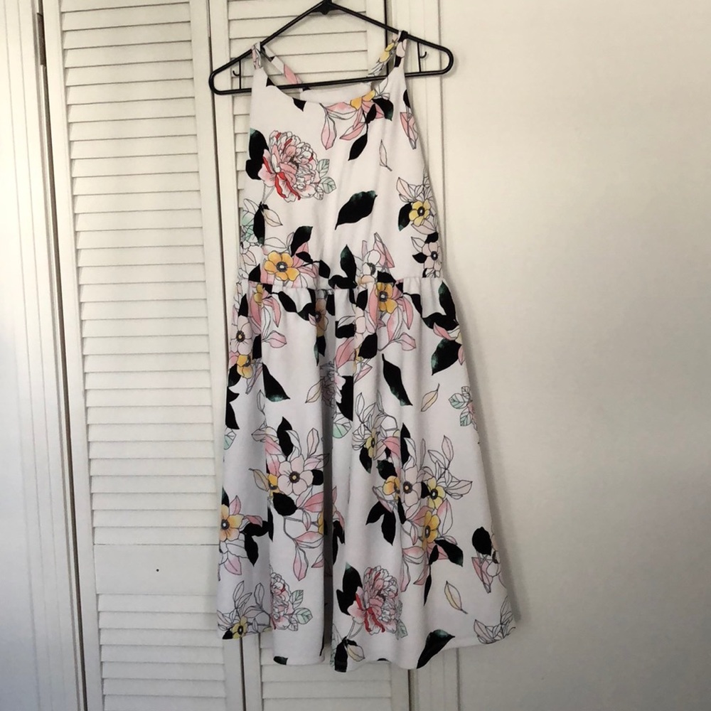 Torrid floral halter neck dress size 3X